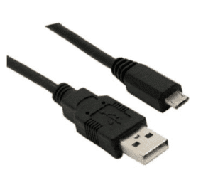 CABLE USB 2.0 MACHO TIPO A - MICRO-USB 2.0 MACHO TIPO B 1,0M. NEGRO