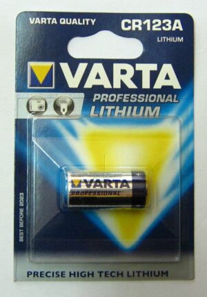 PILA CR123A VARTA PROFESSIONAL LITHIUM 1600mAh