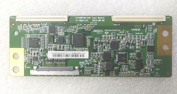 HV430FHB-N4D - 47-6021124 - 44-9771219 Display HC430DUN-ABSR3-A14X - LG 43LJ614V
