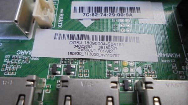 HK.T.RT2861V09 V01 - Display CV500U1-T01 - TD Sistems K50DLM8US - Imagen 3