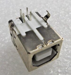 CONECTOR USB TIPO B 90° PARA MONTAJE EN CIRCUITO IMPRESO