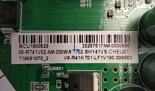 RT41V - RTK2841 - TPD.RT2841.PB771 - Display LVW320NDEL - Thomson 32HE5606 – Image 3