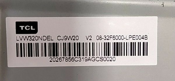 RT41V - RTK2841 - TPD.RT2841.PB771 - Display LVW320NDEL - Thomson 32HE5606 – Image 4