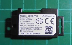 N5HZZ0000130 - BLUETOOTH DONGLE PANASONIC - DBUB-P705