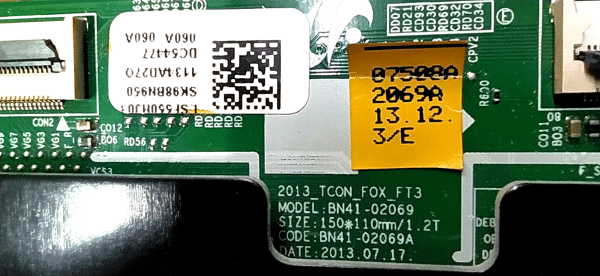 BN95-01134A - LSF550HJ03-A01 - CY-GF550CSLV6H - Samsung UE55F6640SS - immagine 4