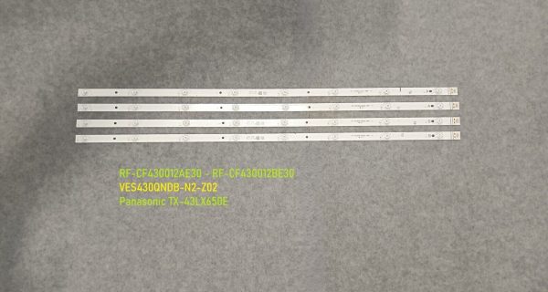 RF-CF430012AE30 - RF-CF430012BE30 - VES430QNDB-N2-Z02 Panasonic TX-43LX650E